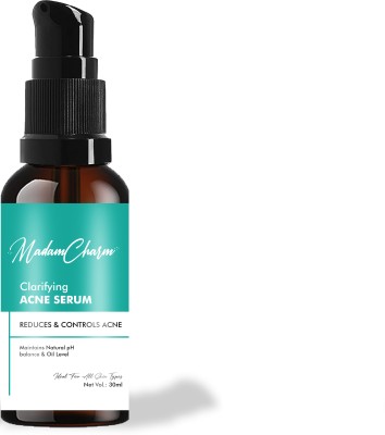 madamcharm Clarifying Acne Serum with 2% Salicylic Acid|Niacinamide|Green Tea Extract(30 ml)