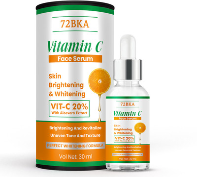 72BKA Vitamin C Face Serum | For Clear and Brighter Skin | Reduces Dark Spots 1(30 ml)