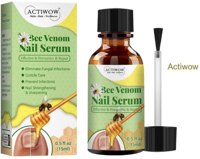 ACTIWOW Bee Venom Nail Serum Ever Gloss(20 ml)