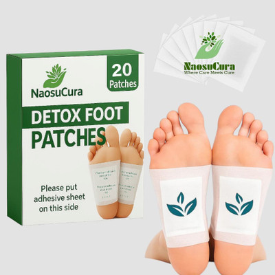 Naosucura Pain-Relieving Foot Detox Pads For Better Rest And Muscle Recovery Overnight(120 g)