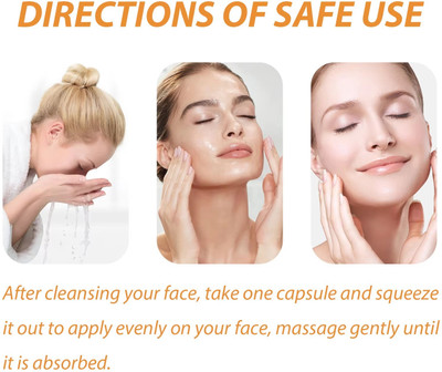 OLETSUN Professional Capsule Vitamin E Spot Acne Removing Moisturizing Whitening Facial Capsule(60 g)