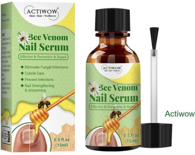 ACTIWOW Bee Venom Nail Serum Velvet Finish(20 ml)