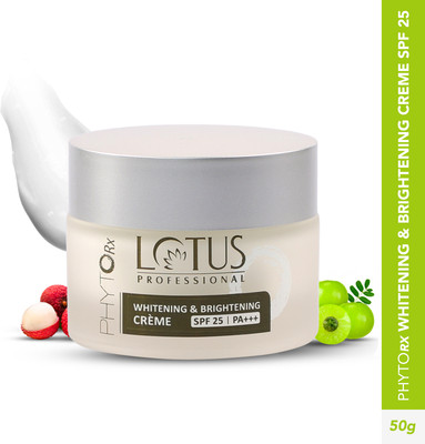 Lotus Professional PHYTO-Rx Whitening & Brightening CREME SPF-25 | PA+++(50 g)