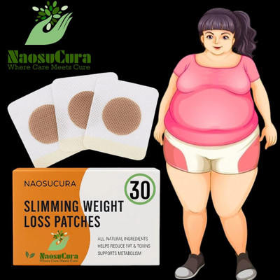 Naosucura Easy And Safe Herbal Weight Loss Solution | Slim Patches | 30 Count Plaster & Patch(30 x 1 Patches)