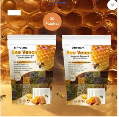 BIFRRUTANT Bee Venom . Foot Detox Aid for Improved Wellness and Deep Sleep Support(100 g)