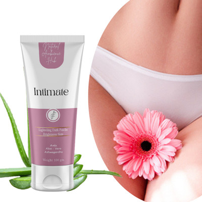 Natural ambience hub Intimate Area Whitening Natural Cream skin lightening for private area .(100 ml)