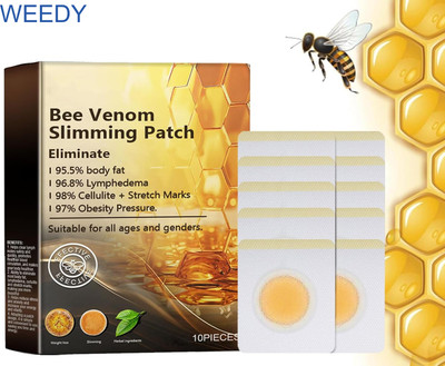 WEEDY Herbal Bee Venom Patch for Body Slimming and Toxin Elimination(10 g)