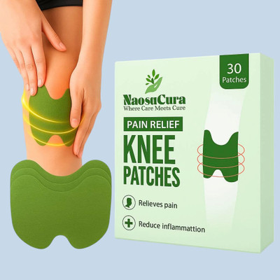Naosucura Herbal Therapy Patches Knee Inflammation, Joint Ache & Cramp Relief – Pack of 30 Plaster & Patch(30 x 1 Patches)