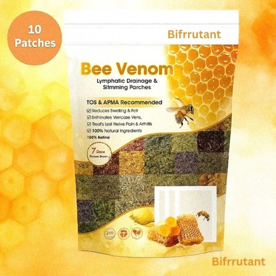 BIFRRUTANT bee venom foot patches natural deep cleansing pads(100 g)