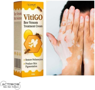 ACTIWOW Vitigo Bee Venom Cream for Midweek Skin Reset(100 g)