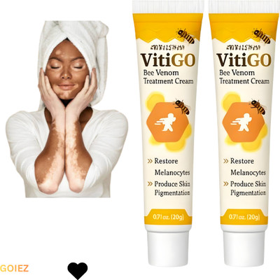 GOIEZ Herbal Vitiligo Removal Cream For Balanced Complexion – Pack Of 2(60 g)