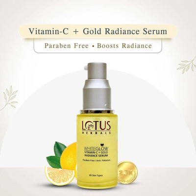 LOTUS HERBALS WhiteGlow VITAMIN-C + Gold RADIANCE SERUM 30ml(30 ml)