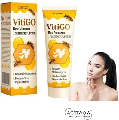 ACTIWOW Vitigo Bee Venom Cream for Uneven Texture Fix(100 g)