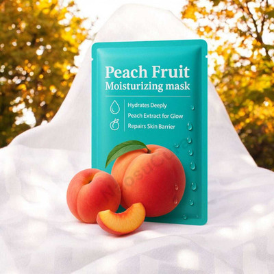 Naosucura Deeply Hydrating Peach Mask for Skin Glow and Youthful Texture(25 g)