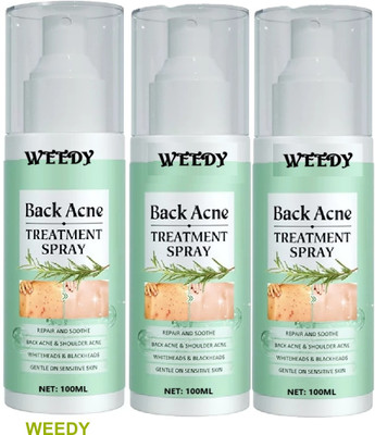 WEEDY Acne Control Spray for a Clear, Smooth Back(300 ml)