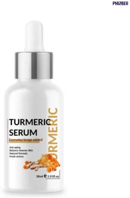 PHIZLLER Natural Turmeric Face Serum for Bright & Youthful Glow – 30 ml(30 ml)