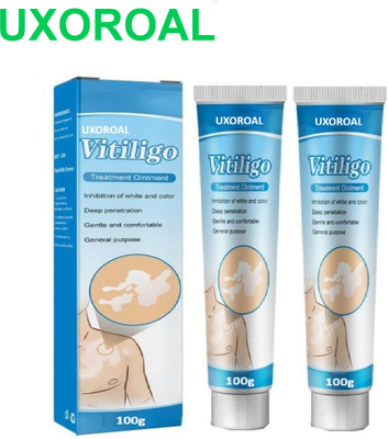 uxoroal Pack of 2 Vitiligo Cream for Glowing Skin(200 g)