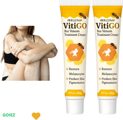GOIEZ Herbal Vitigo Cream For Soft Touch – Pack Of 2(60 g)