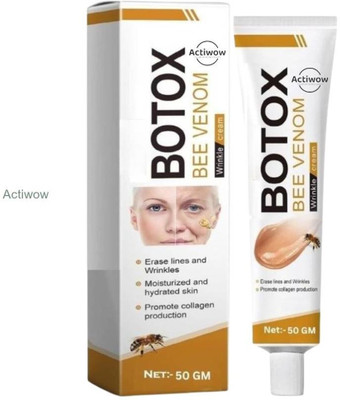 ACTIWOW Bee Venom Botox Cream: A Non-Surgical Solution for Wrinkles(50 g)