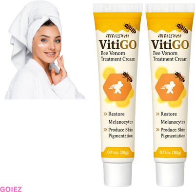 GOIEZ White Spot Cream With Bee Venom For Smooth Skin – Pack Of 2(100 g)