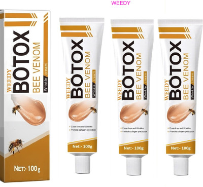 WEEDY BeeVenom Age-Defying Triple Wrinkle-Less Trio for Smooth Skin(300 g)