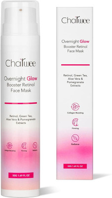 Charwee Overnight Glow Booster Retinol Sleeping Face Mask ,Retinol Night Cream Gel(50 g)