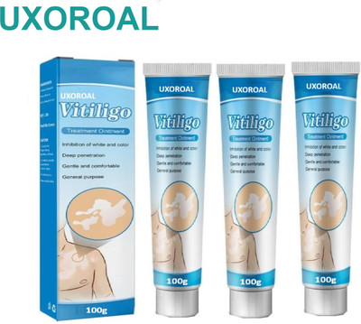 uxoroal Skin Balance Vitiligo Repair Cream Pack of 3(300 g)