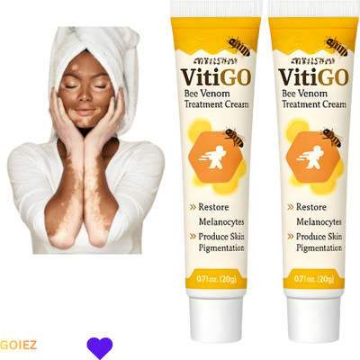 GOIEZ Herbal Vitiligo Cream For Smooth Skin Look – Pack Of 2(60 g)