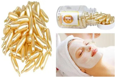 AEPRUY Anti-aging Aloe Vera Vitamin-E Facial Oil Capsule(60 g)