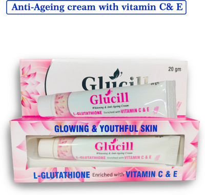 GLUCILL Whitening Cream Suitable for Old Skin Type for man & women(20 g)