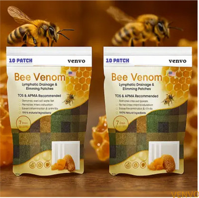 venvo Bee Venom Foot Patches Foot Detox Calm (20 patches)(200 g)