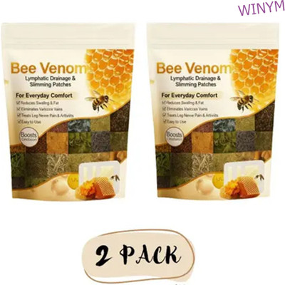 Winym Bee Venom Foot Patches Soften and Detoxify (20 patches)(200 g)