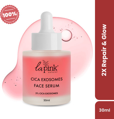 La Pink Cica Exosomes Face Serum for Skin Renewal & Natural Glow(30 ml)