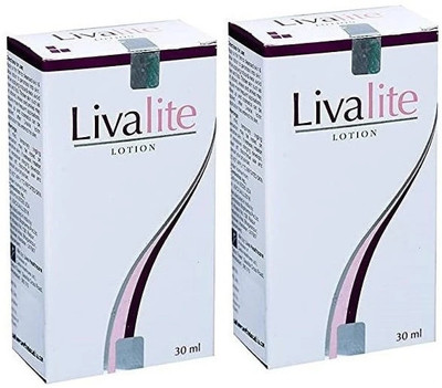 Livalite Lotion (pack of 2) 230 ml(60 ml)