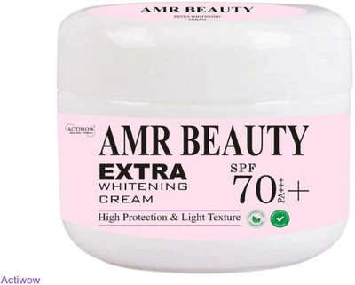 ACTIWOW AMR BEAUTY Extra Whitening Cream with Glow-Boosting Vitamins(50 g)
