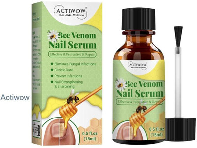 ACTIWOW Bee Venom Nail Serum Natural Gloss(20 ml)