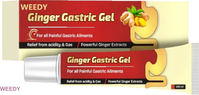 WEEDY Ginger Gel for Fast-Acting Gastric Relief(100 ml)