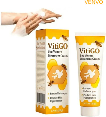 venvo Vitigo Bee Venom Cream for Sensitive Skin & Blemish Support(100 g)