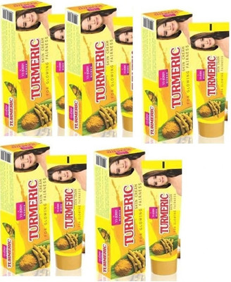 vi john Turmeric Skin Shield Cream for Healthy Glow 50 GM Pack of 5(250 g)