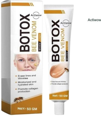 ACTIWOW Bee Venom Botox Cream: Experience Visible Skin Transformation(50 g)