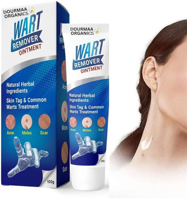DOURMAA ORGANICS Wart Healing Cream – Reduces Warts and Promotes Skin Recovery(100 g)