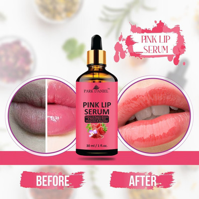 PARK DANIEL Premium Pink Lip Serum - For Shiny, Glossy & Soft Lips with Moisturizing & Nourishing Effect- Men & Women(30 ml)(30 ml)