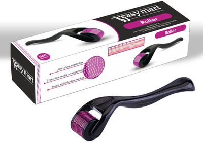 Easymart Premium Derma Roller 0.5mm 540 Micro Needles For Hair Growth, Acne Scars Removal(1 g)