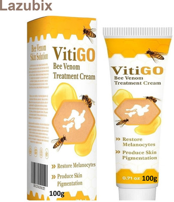 Lazubix Vitigo Bee Venom Cream: Ultra Clarity Blend(100 g)