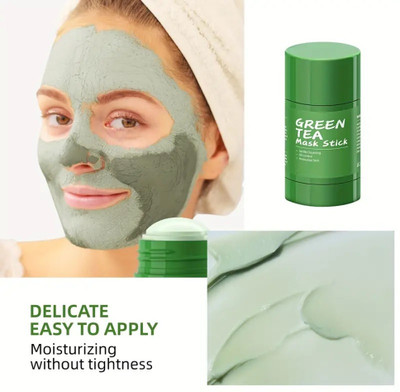 GABBU Korean Green Tea Control Oil Deep Cleansing Stick Mask Deep Pore Cleansing & Hydration(40 g)