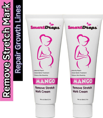 smartdrops Stretch Marks & Scar Cream for Reduce Stretch Marks & Pregnancy Scars for All Skin Type(120 ml)