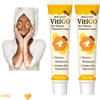 GOIEZ Herbal Vitiligo Cream For Daily Skin Glow – Pack Of 2(60 g)