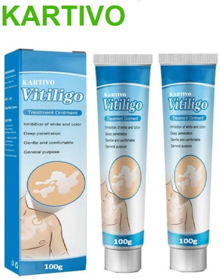 KARTIVO Vitiligo Herbal Soothing Pack of 2(200 g)