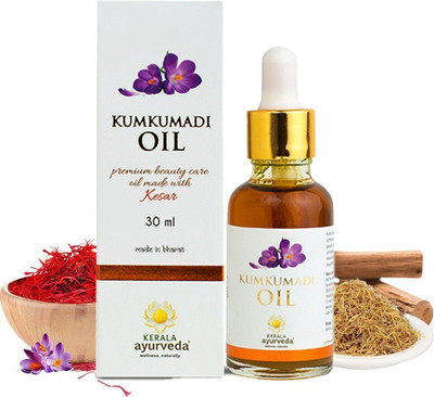 Kerala Ayurveda |Kumkumadi Oil |Reduces Fine Lines, Pigmentation, Wrinkles, and Dark Spots(30 ml)
