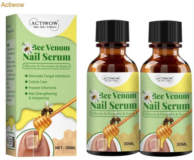 ACTIWOW Bee Venom Nail Serum Flex Touch for Gentle Strength A001(20 ml)